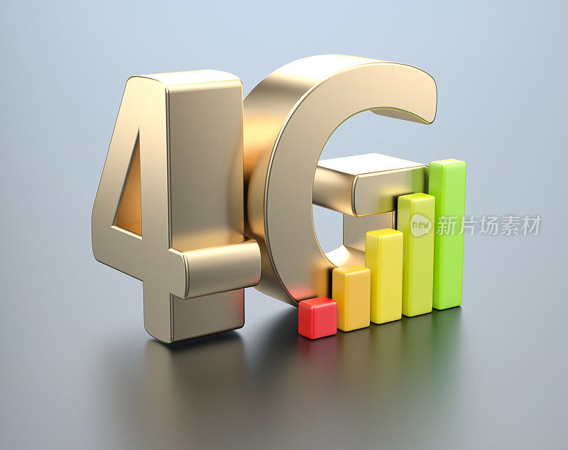 4 g。高速移动网络技术。